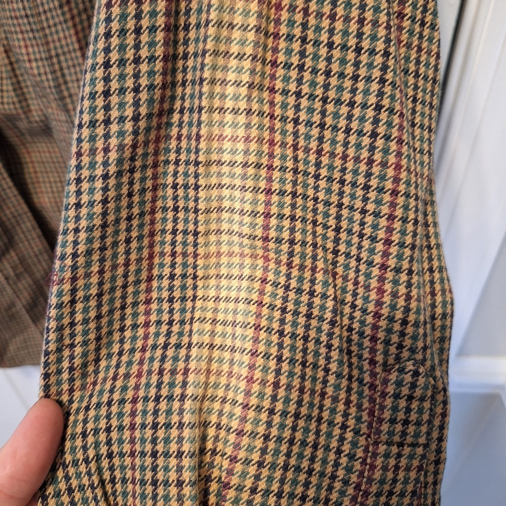 Stain......Vintage 90s Orvis Canvas Shirt Men's M Fishing Hunting Outdoor - Picture 4 of 5